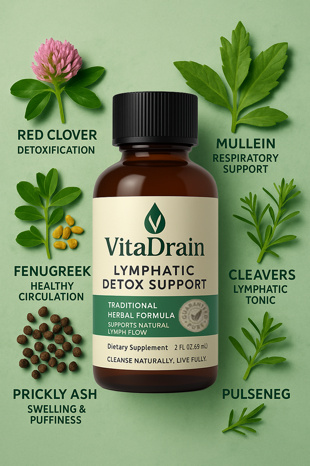 VitaDrain – Advanced Herbal Detox & Bloat Relief