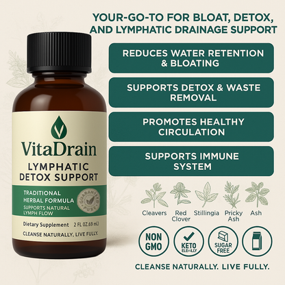 VitaDrain – Advanced Herbal Detox & Bloat Relief